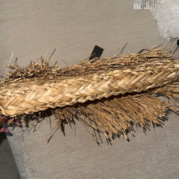 ASOS Straw Fringe Clutch - Picture 4 of 5